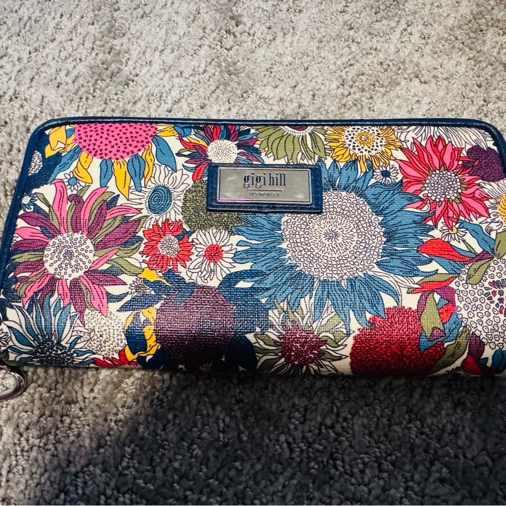 Gigi Hill Floral Wallet